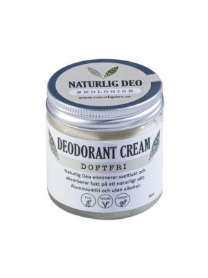 Naturlig Deo- Organic Deocreme duftfrei